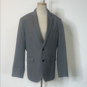 Banana Republic Micro Herringbone Standard Fit Suit Coat Blazer